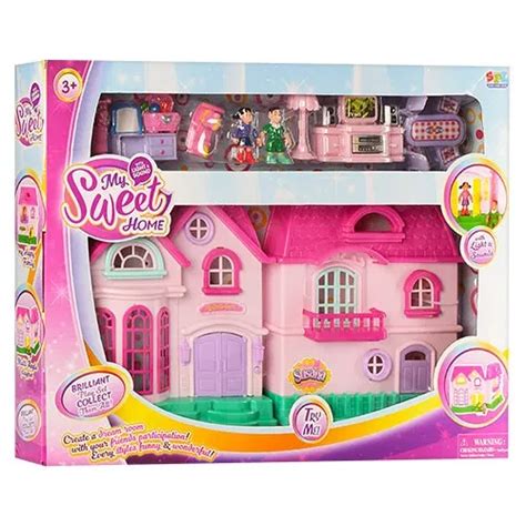 Купить Детский игровой домик для кукол Моя Люба Хатинка Игровой домик с ...