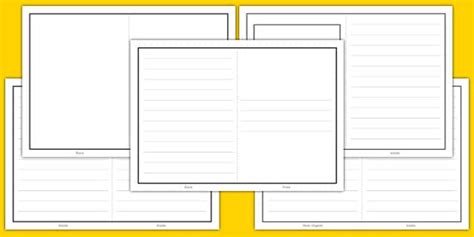 book writing templates teaching resource twinkl