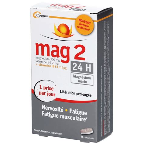 Mag H Compl Ment Alimentaire Cure De Magn Sium