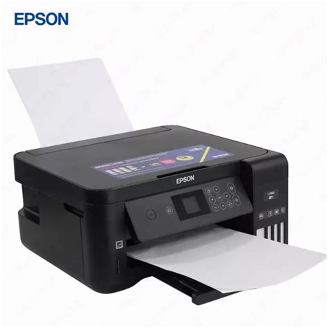 Струйный принтер Epson L4160, цветной, A4, USB, Wi-Fi, черный в ...