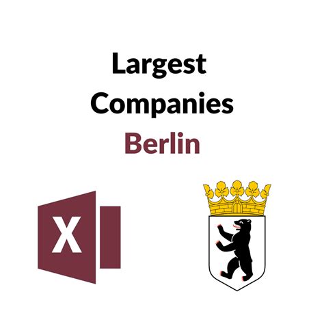 List of the 300 largest companies Berlin [2024 Update]