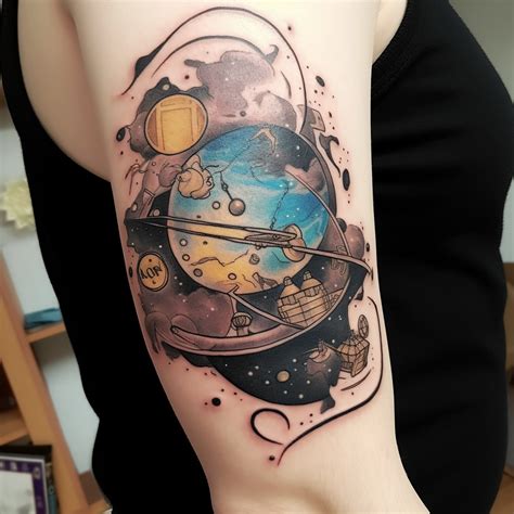 70 Treasure Planet Tattoo Ideas - TattooClue.com