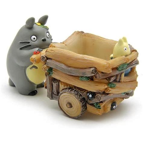 Mon Voisin Totoro Anime Figure Dessin Anim Cratif Panier Totoro Pot De