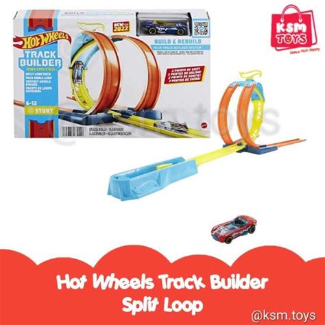 Promo Hot Wheels Track Builder Unlimited Split Loop Hotwheels Diskon Di Seller Puas Shop