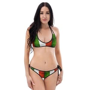 Italian Flag Bikini Bathing Suit EBay