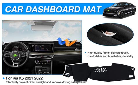 Amazon Autorder Dashboard Cover Mat For Kia K5 2021 2022 2023 2024