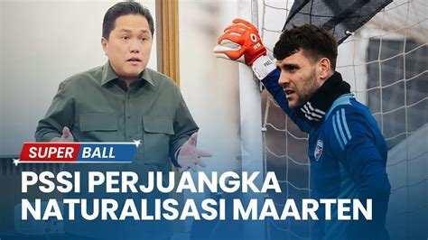 Naturalisasi Maarten Paes Terbentur Aturan Fifa Tetap Diperjuangkan