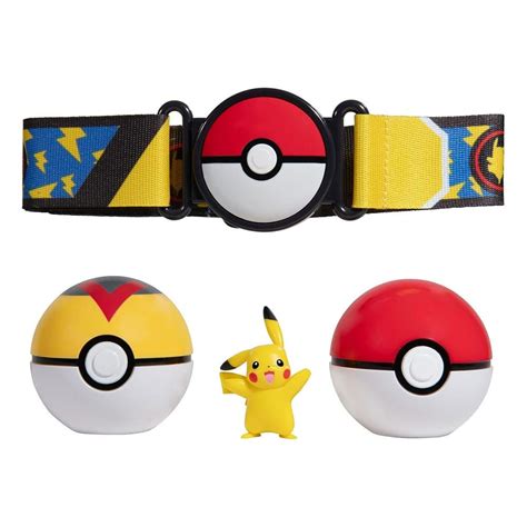 Pok Mon Clip N Go Pok Ball Belt Set Pok Ball Level Ball Pikachu