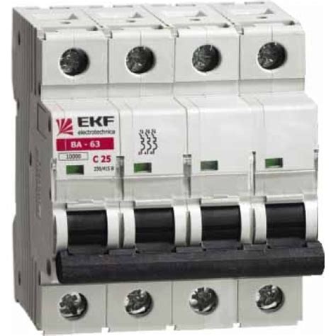 Информация про автоматический выключатель ВА 47-63 от Полиэлектроторг