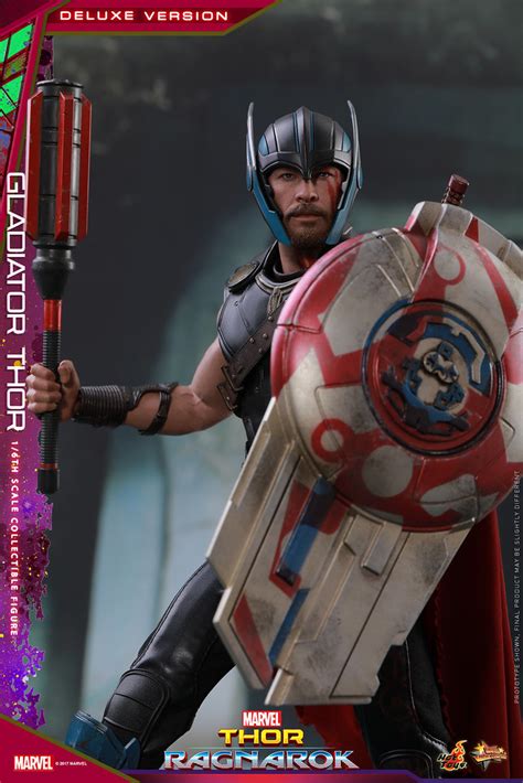 Hot Toys Mms Thor Ragnarok Gladiator Thor Deluxe Version