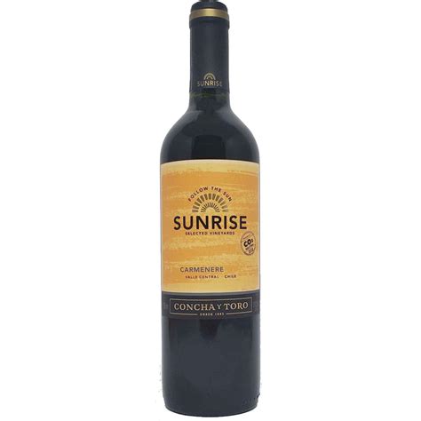 Vinho Sunrise Carmenere - Loja Ditutto