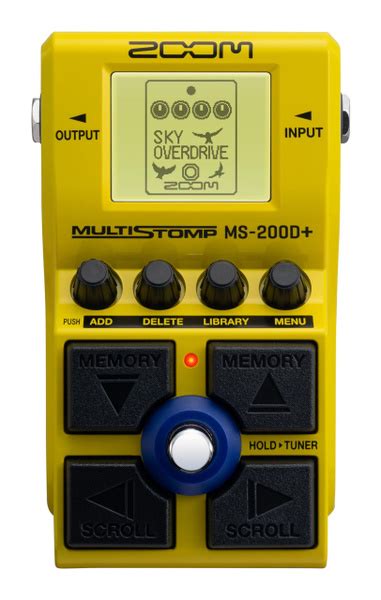Гитарный процессор Zoom MS-200D+ купить на OZON по низкой цене (1769868946)