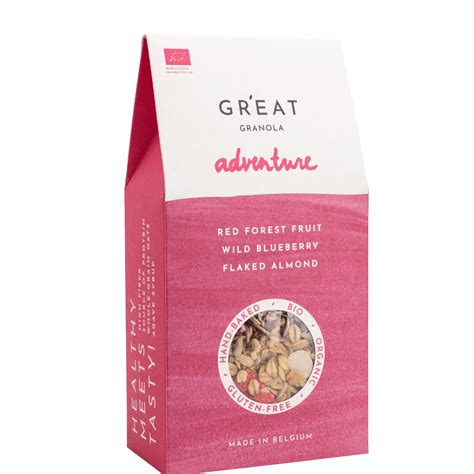 Granola Adventure Fruits Des Bois Sans Gluten Bio 300g GREAT Granola