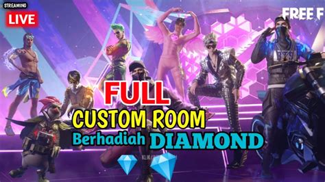 LIVE FF TC DAN CR BERHADIAH DIAMOND TOTAL 1000 DM OTW SAHUR SKUY