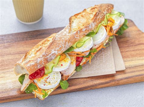 Sandwich Ch Vre Poulet Et Crudit S Recette Eurial Fsi