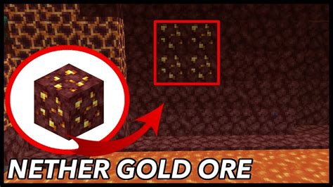 Where To Find Nether Gold Ore In Minecraft YouTube