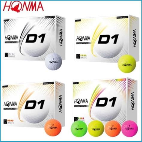 2020 Honma ホンマ D1 ゴルフ ボール 1ダース12個入り 20d1tcrisestore 通販 Yahoo