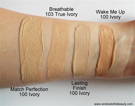 Rimmel Foundation Shades