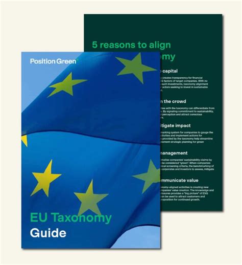A Guide To The Eu Taxonomy Position Green