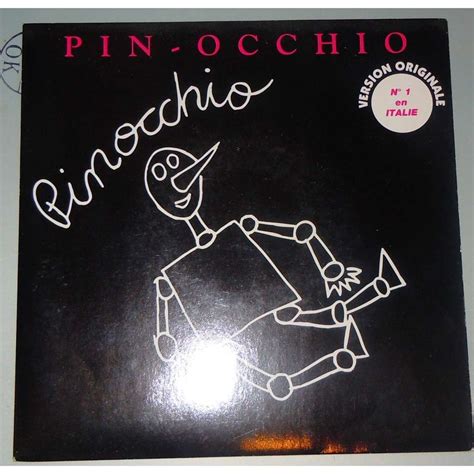 Pinocchio pinocchio de Pin Occhio 45 RPM SP 2 títulos con dydan007