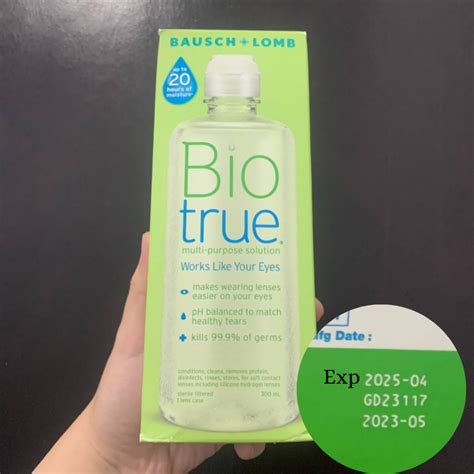 Jual Bio True Multi Purpose Solution Cairan Softlens 300 Ml Shopee