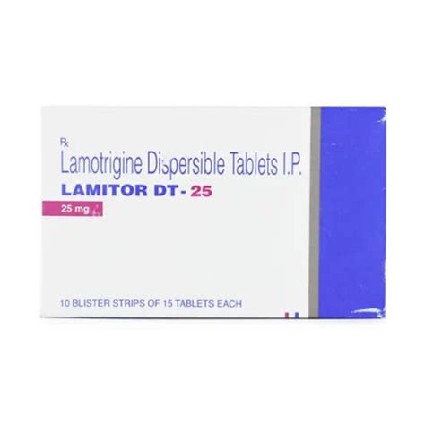 Lamotrigine Dispersible Tablets Ip General Medicines At Best Price In Mumbai Dhritee Impex