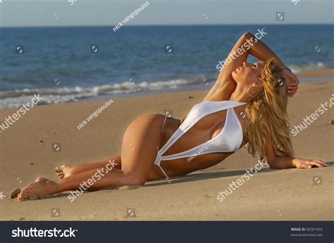 Sexy Beach Bikini Girl Stock Photo Shutterstock
