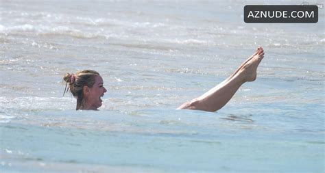 Claire Sweeney Sexy Spotted Showing Off Her Attractive Bikini Body In Barbados Beach Aznude
