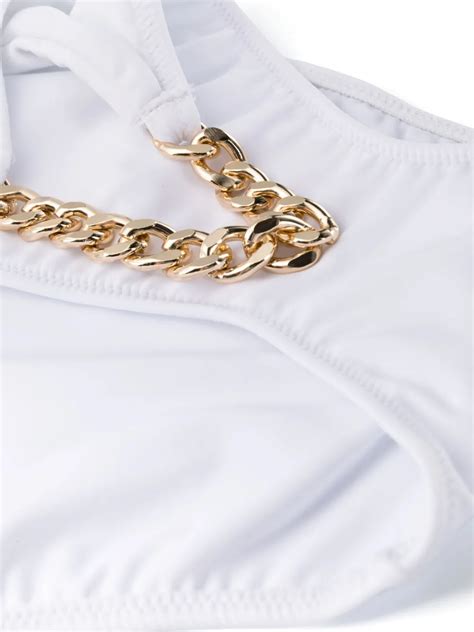 Agent Provocateur White Trixy Bikini Bottoms Smart Closet