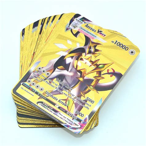 Gold Pokemon Cards Premium Vstar Vmax Gx Assortment