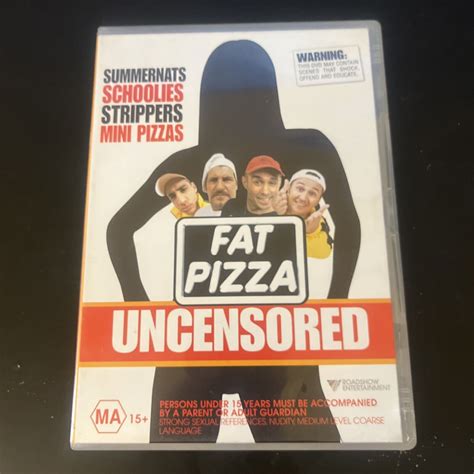 Fat Pizza Uncensored Dvd 2002 Paul Fenech Paul Nakad John Boxer