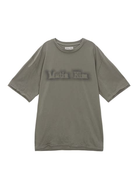 Musinsa Matin Kim Matin Shade Logo Top In Khaki