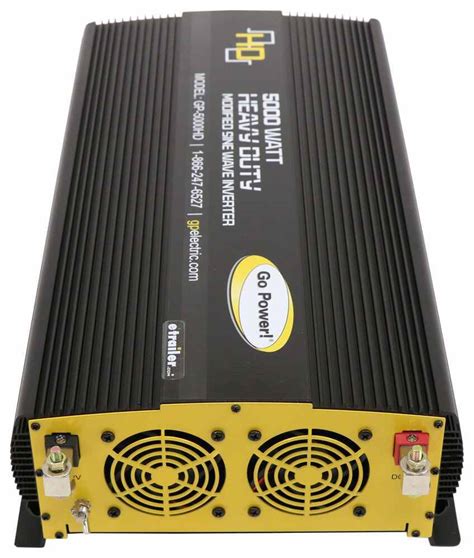 Go Power Heavy Duty Modified Sine Wave Inverter 5000 Watts 12v Go