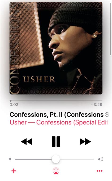 Confessions, Pt. II - Usher | Music playlist, Rare words, Songs