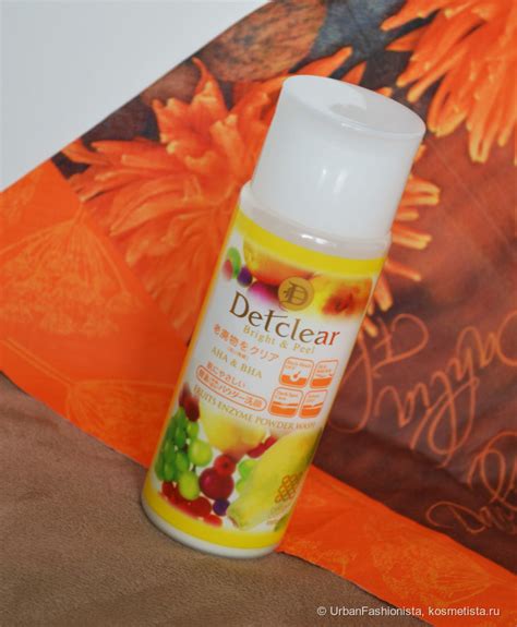 Кислотно-энзимная пудра для умывания Meishoku Detclear Aha&bha Fruits ...