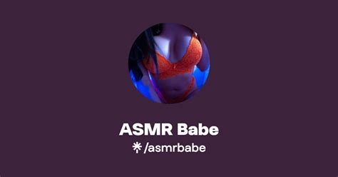ASMR Babe Find ASMR Babe Onlyfans Linktree