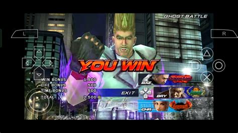 Ppsspp Tekken 6 Paul Ghost Battle Pt 19 Youtube