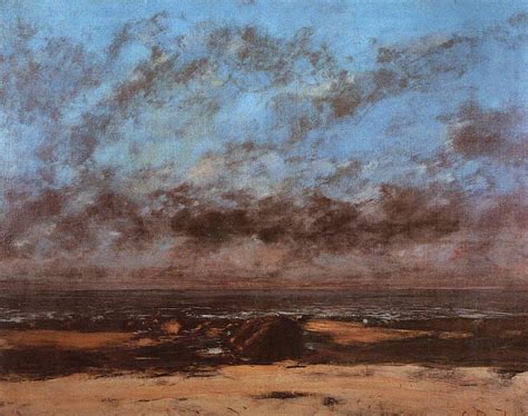 Low Tide Gustave Courbet Wikiart Org