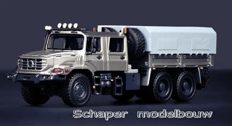 Mercedes Benz Zetros Cargo Schaper Modelbouw