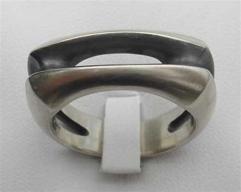 Mens Unique Designer Silver Ring Love2have In The Uk