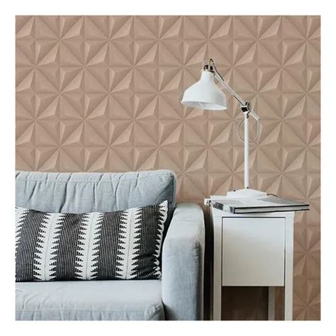 Papel De Parede Adesivo 3d Efeito Gesso Nude 2 10m Parcelamento Sem Juros