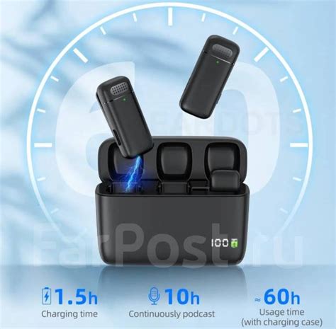 Петличка Xiaomi bluetooth lightning, петличный микрофон беспроводной ...