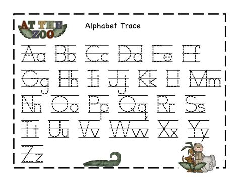 Free Printable Abc And 123 Tracing Worksheets