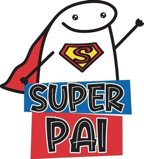 The Super Pai Logo Is Shown In Red White And Blue With A Superman Cape