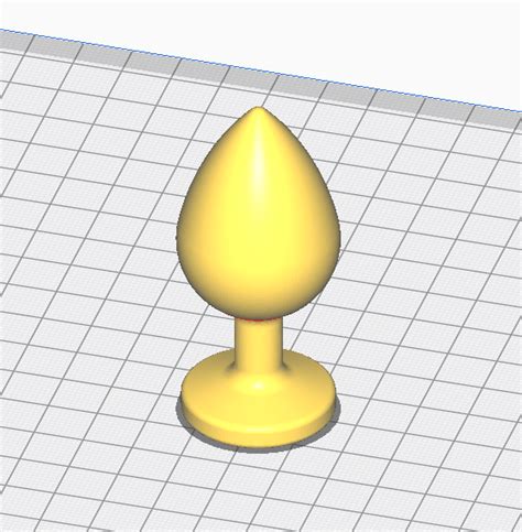 Fichier STL gratuit BOUCHON ANAL Plan imprimable en 3D à télécharger