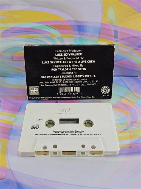 Live Crew Me So Horny Cassette Single CR EBay