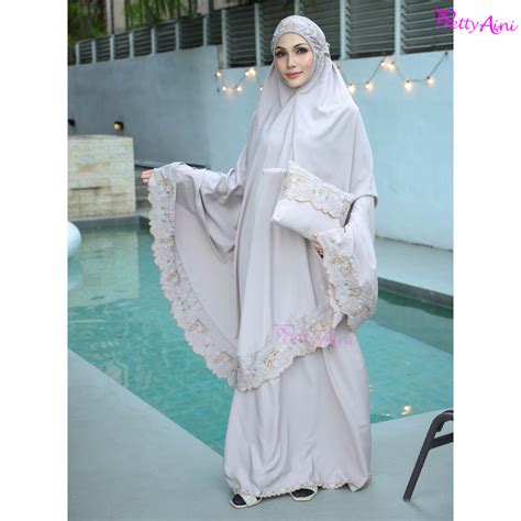 Telekung Amani Nude Prettyaini