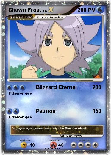 Pokémon Shawn Frost 365 365 Blizzard Eternel Ma carte Pokémon