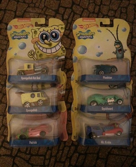 Spongebob Squarepants Hot Wheels Complete Collection