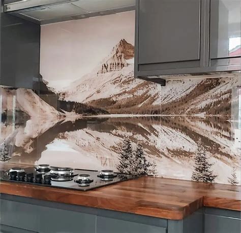 Printed Glass Splashbacks